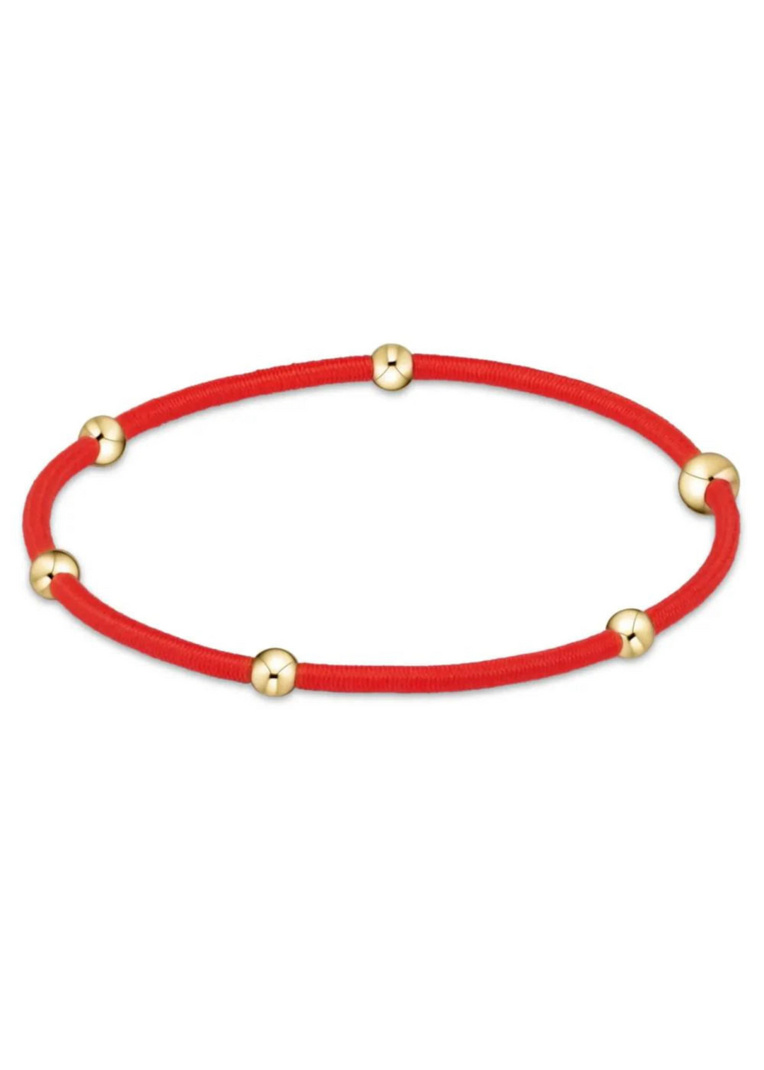 enewton Designs "e"ssentials Hair Tie Bracelet - Red