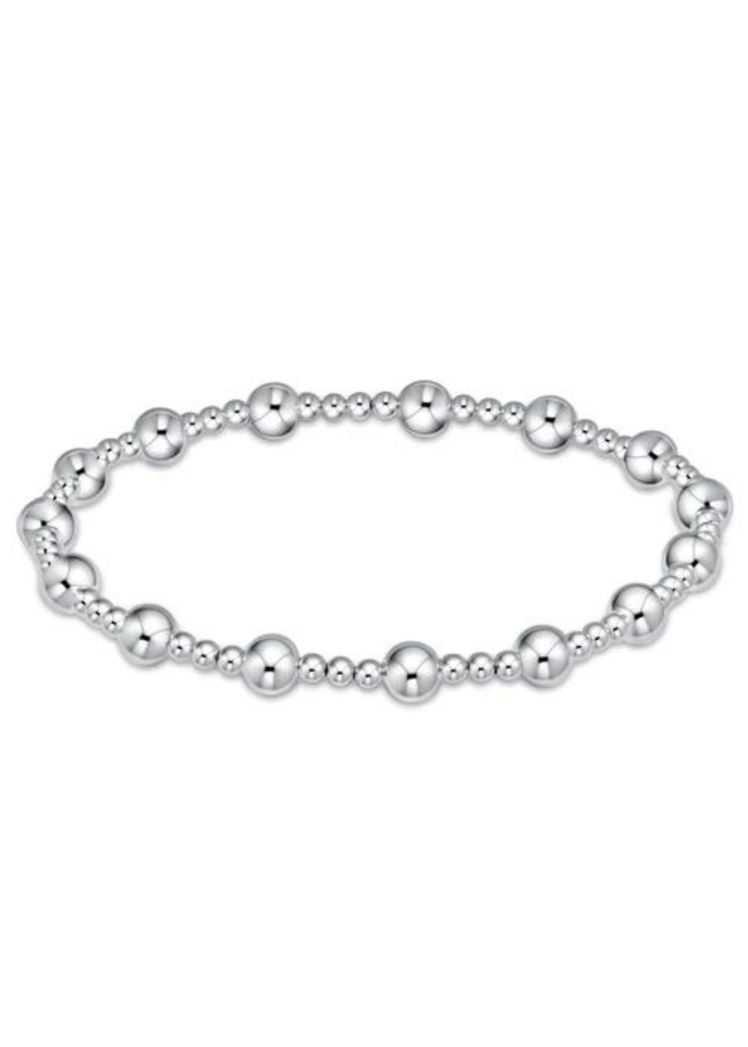enewton Designs Classic Sincerity Pattern 5mm Bead Bracelet - Sterling