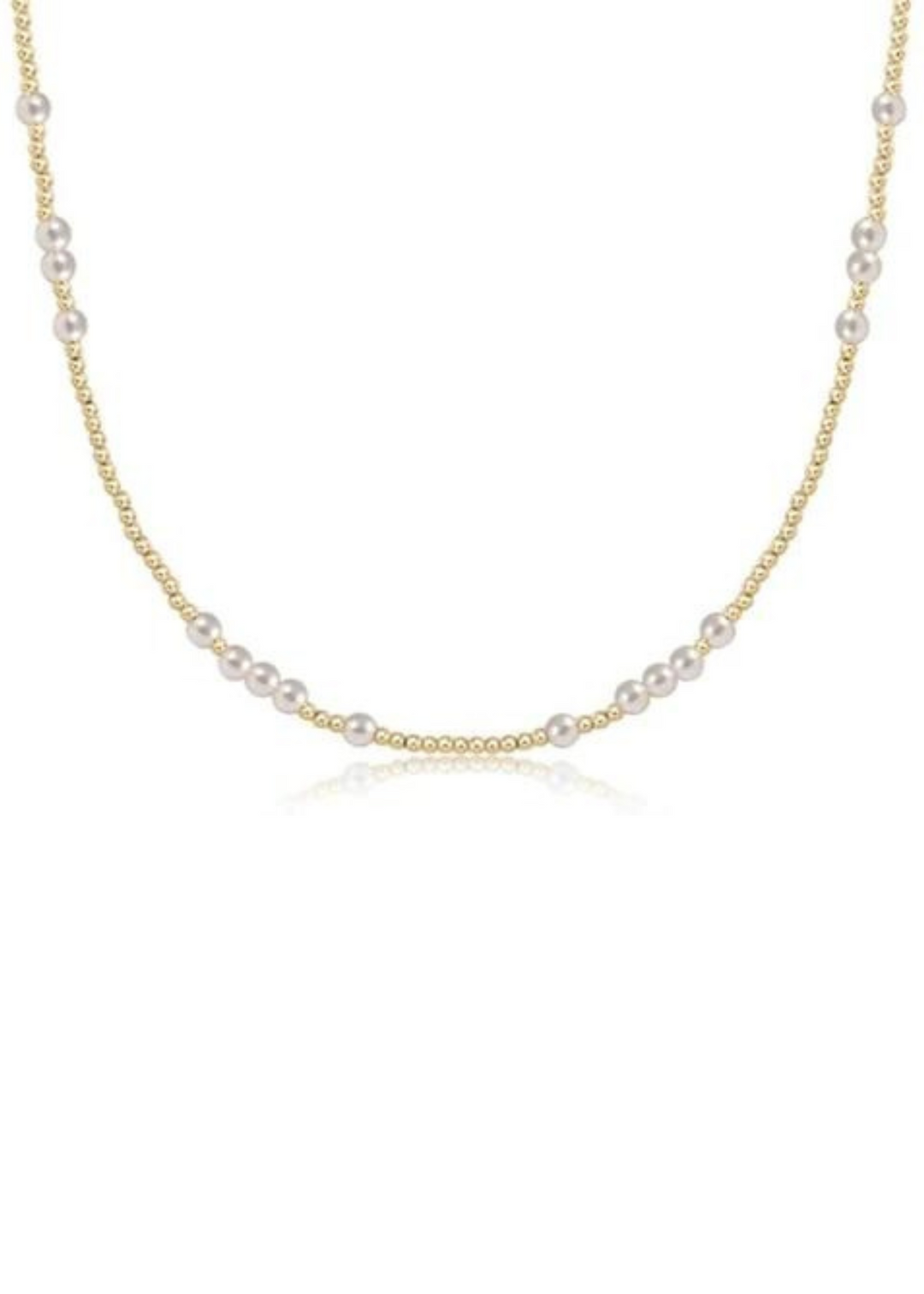 enewton Designs 17" Choker Hope Unwritten Necklace - 3mm Pearl