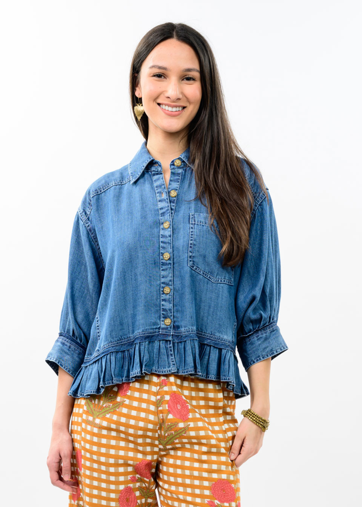 Ivy Jane Denim Button Down