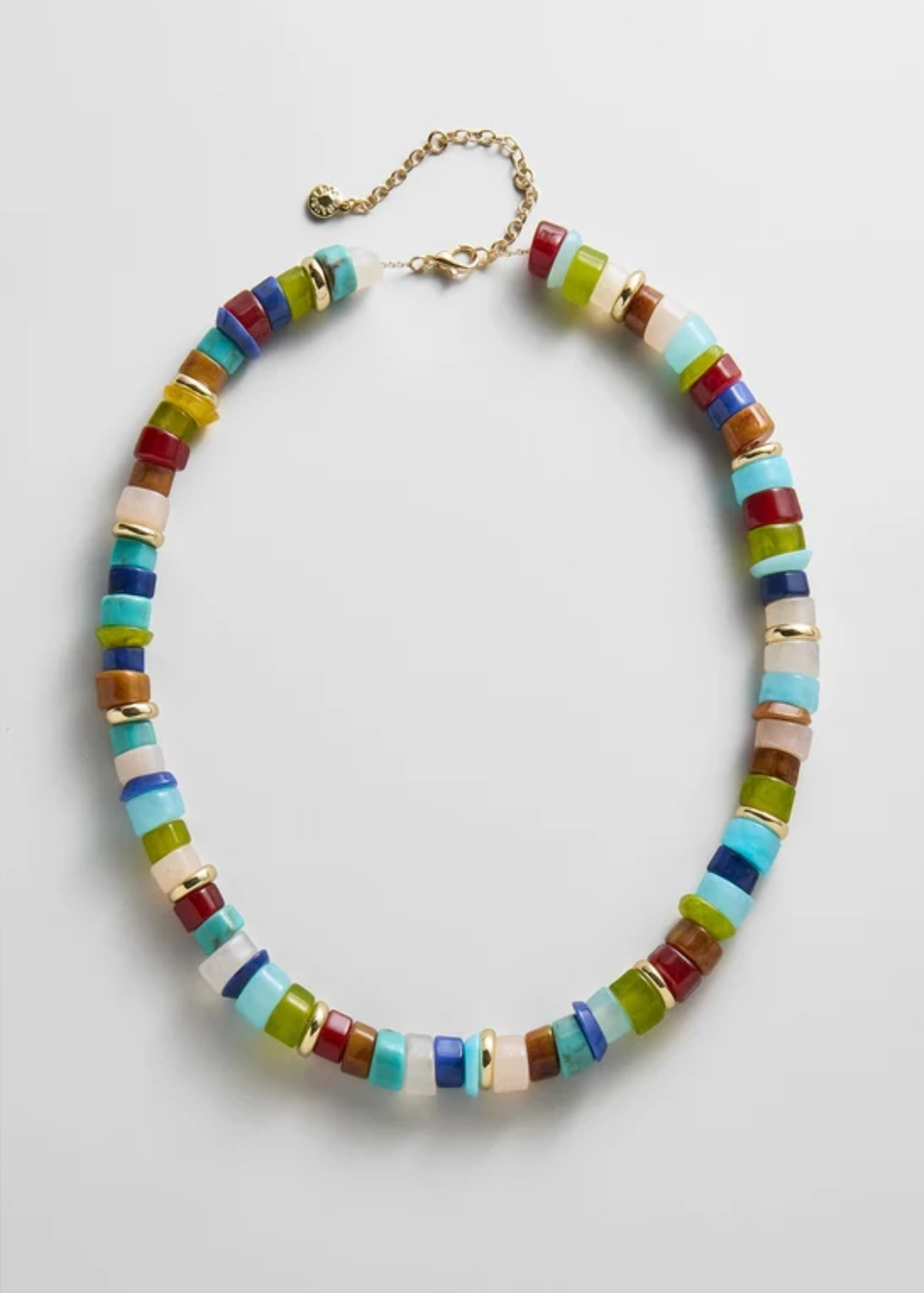 Bauble Bar Jennifer Rondelle Beaded Necklace