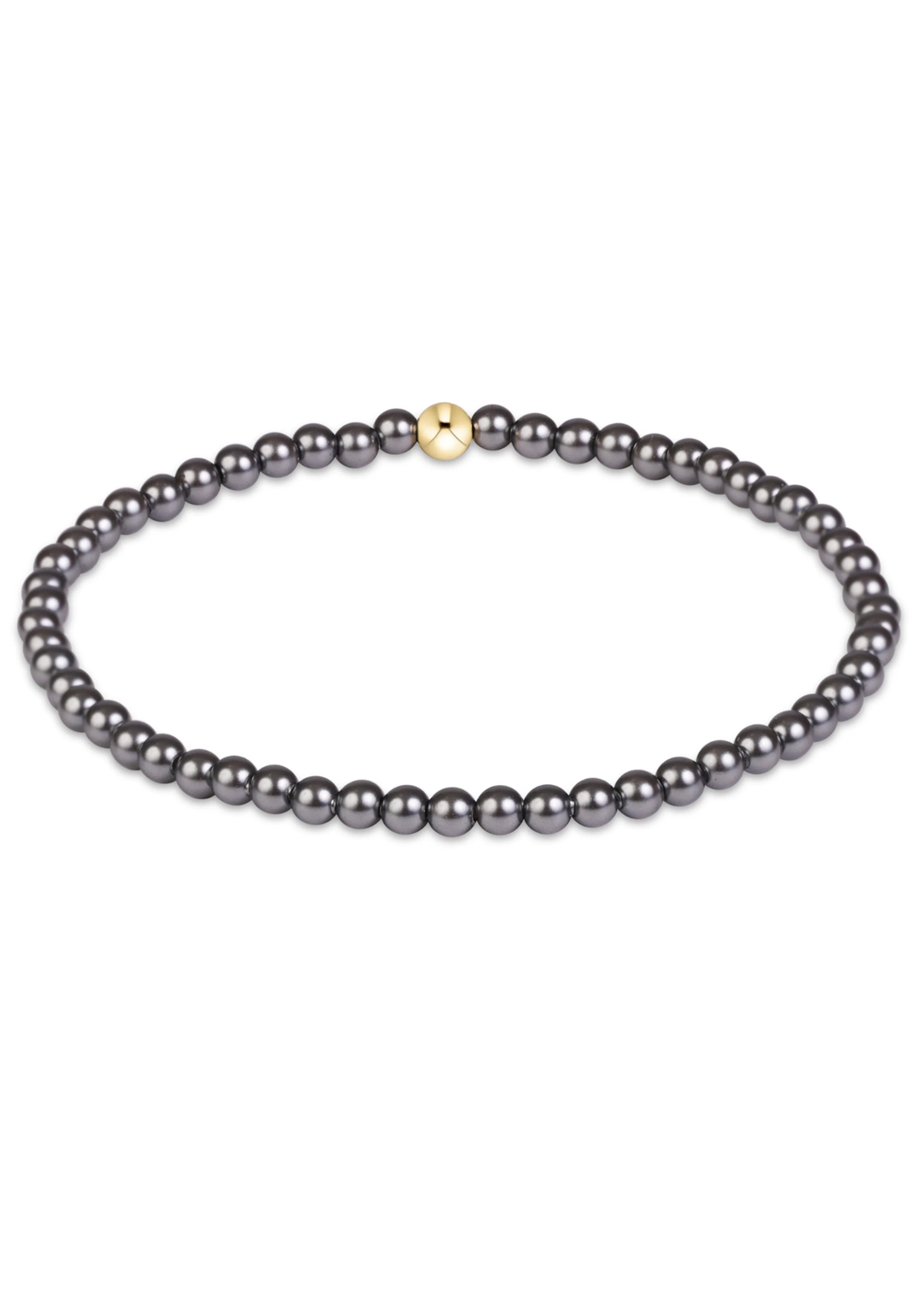 enewton Designs Classic Pearl Dark Grey 3mm Bracelet
