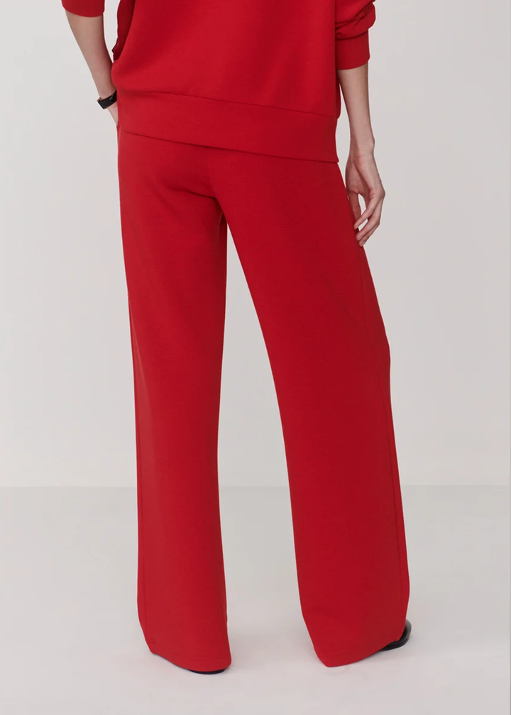 Varley The Wide Leg Pant 30" - Red Marl