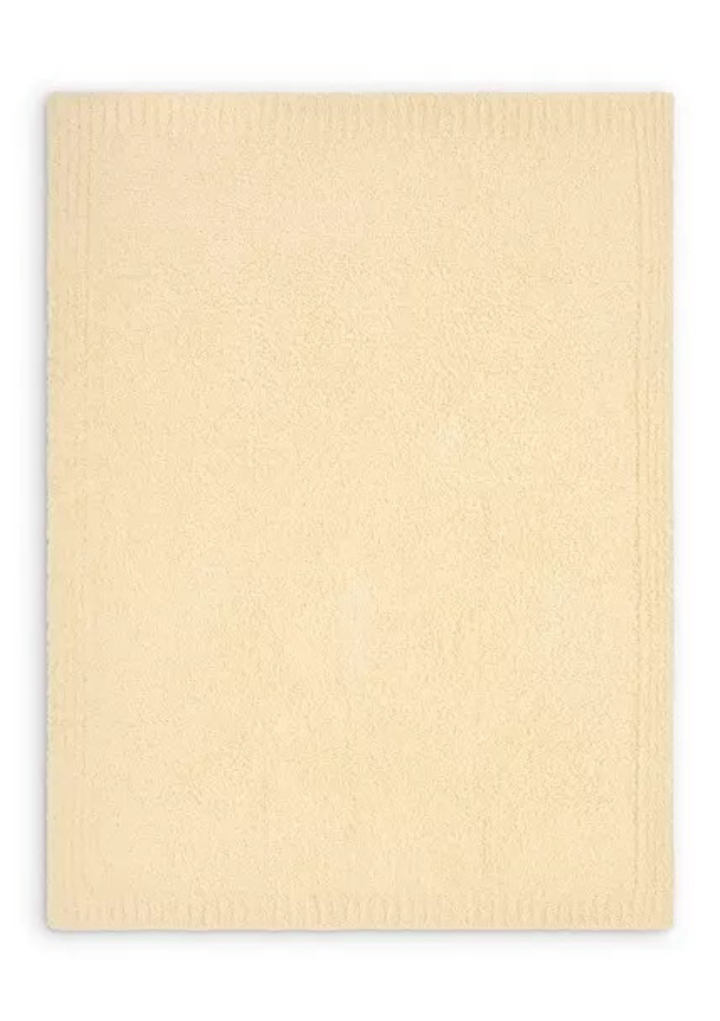 Barefoot Dreams CozyChic Stroller Blanket - Daffodil