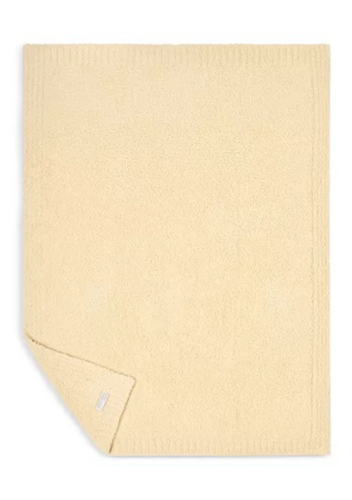 Barefoot Dreams CozyChic Stroller Blanket - Daffodil
