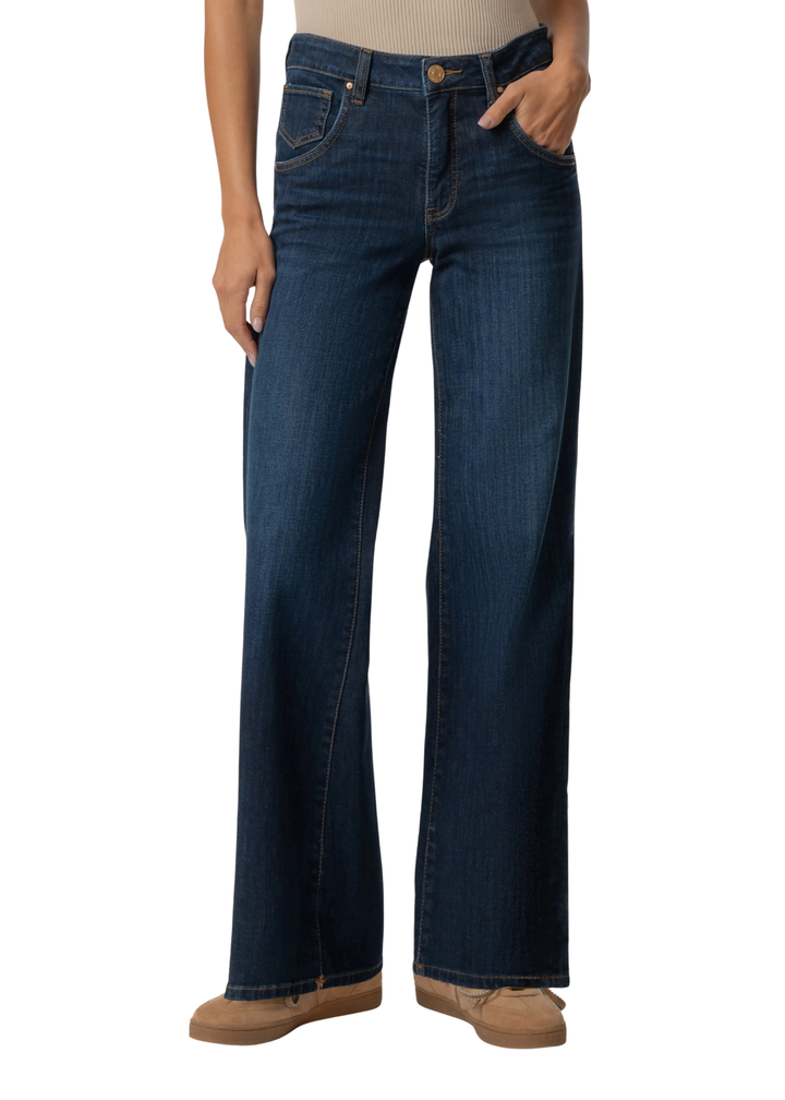 Kut From the Kloth Maya High Rise Wide Leg Jeans