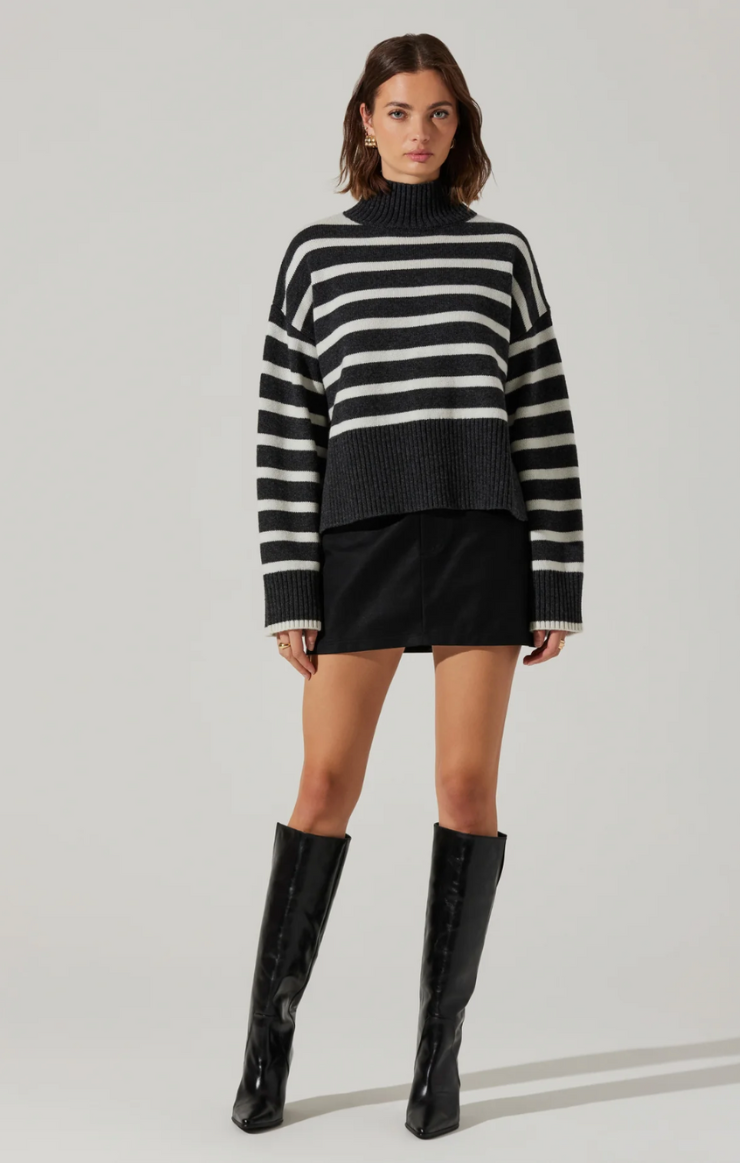 ASTR the Label Sophea Striped Sweater