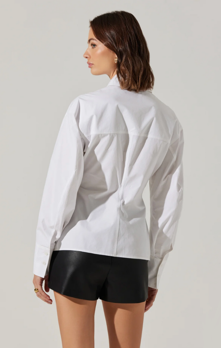 ASTR the Label Thyra Poplin Shirt