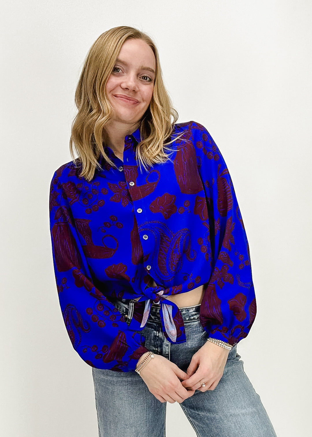 FRNCH Paris Swan Shirt