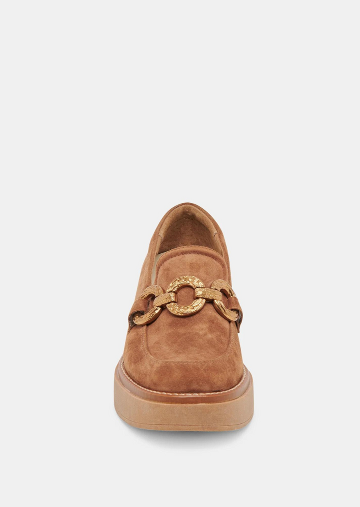 Dolce Vita Sheena Loafers in Brown Suede