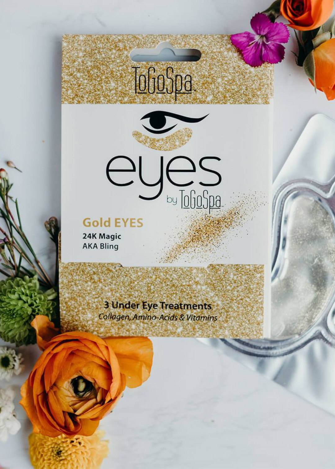 EYES Eye Masks - Gold