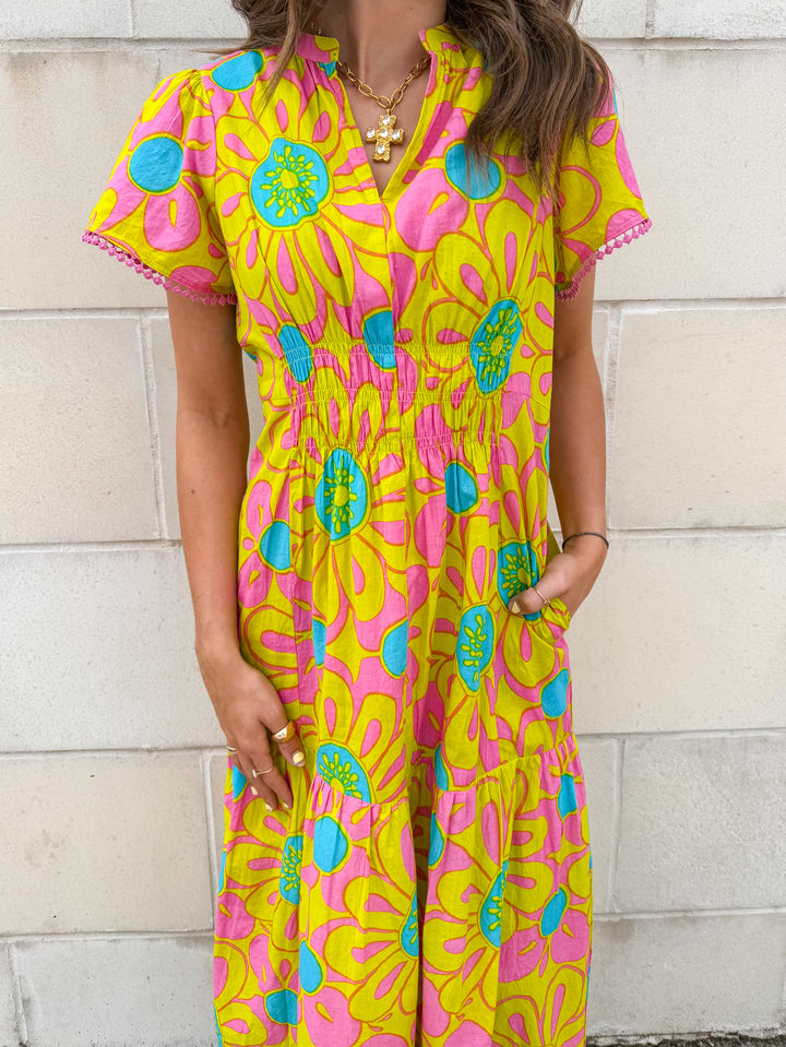 Uncle Frank Jennifer Midi Dress