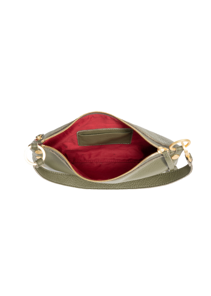 Hammitt Kyle Handbag - Olive/Brushed Gold