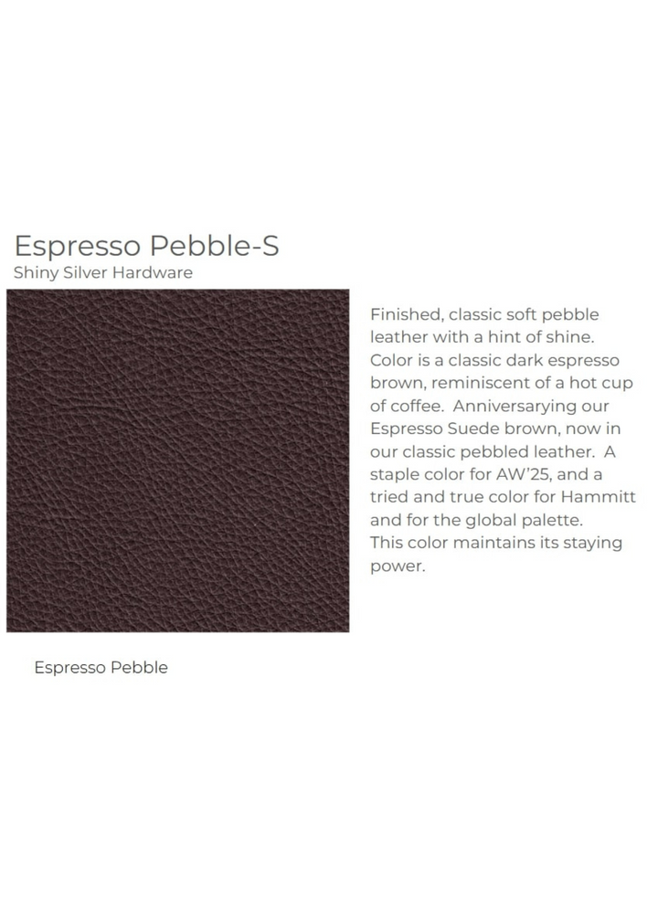 Hammitt Tom Zip Medium Handbag - Espresso Pebble