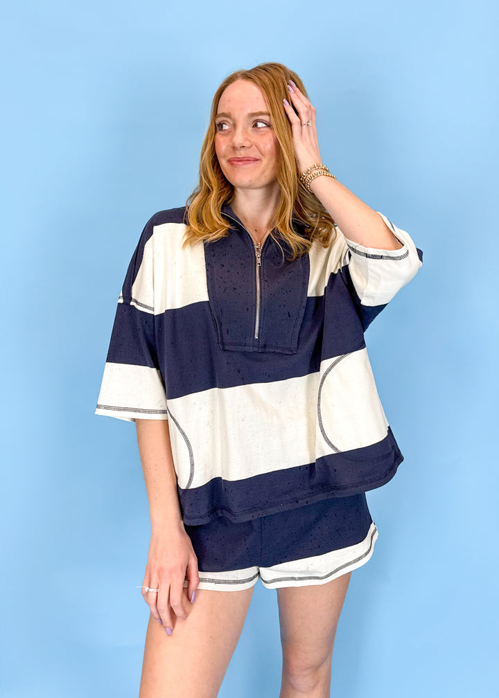 FP Movement Retro Rugby Set - Midnight Navy Combo