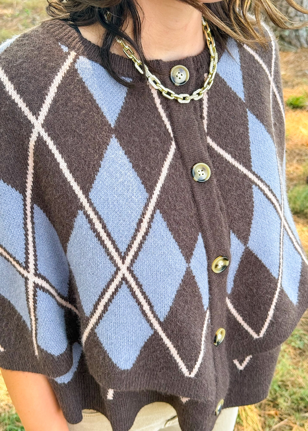 Missy Argyle Cardigan