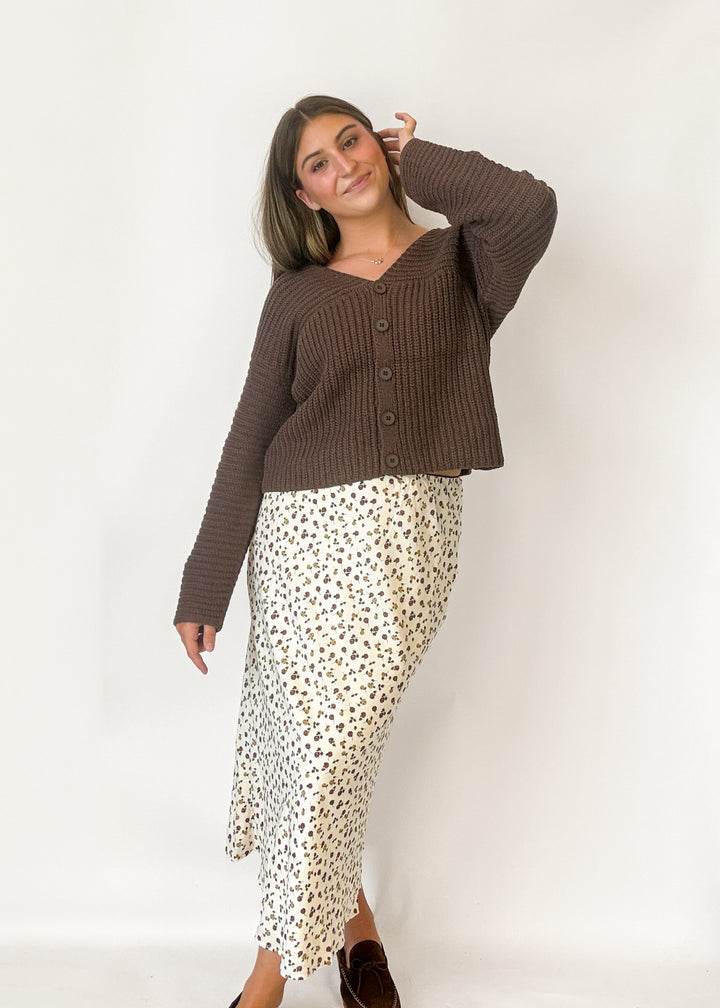 Franci Floral Midi Skirt