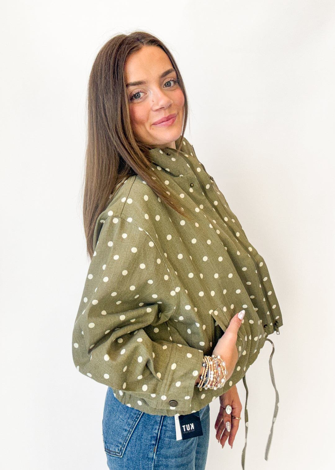 Lisa Polka Dot Jacket