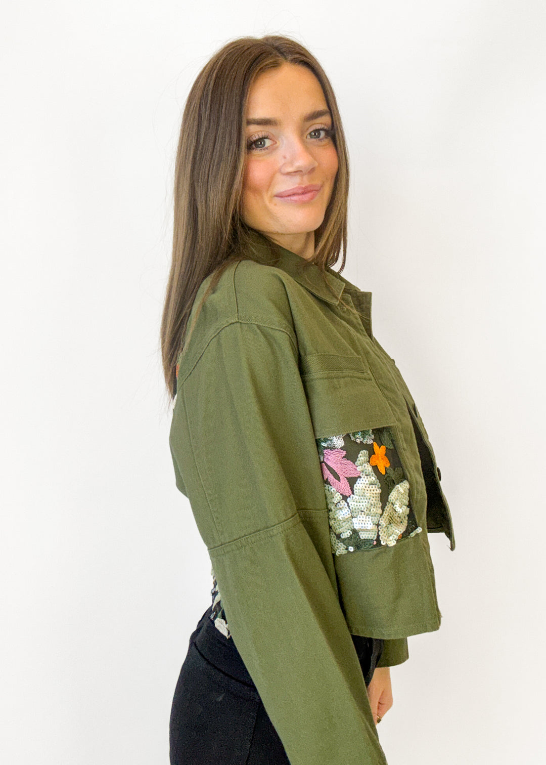 Jordyn Sequin Jacket