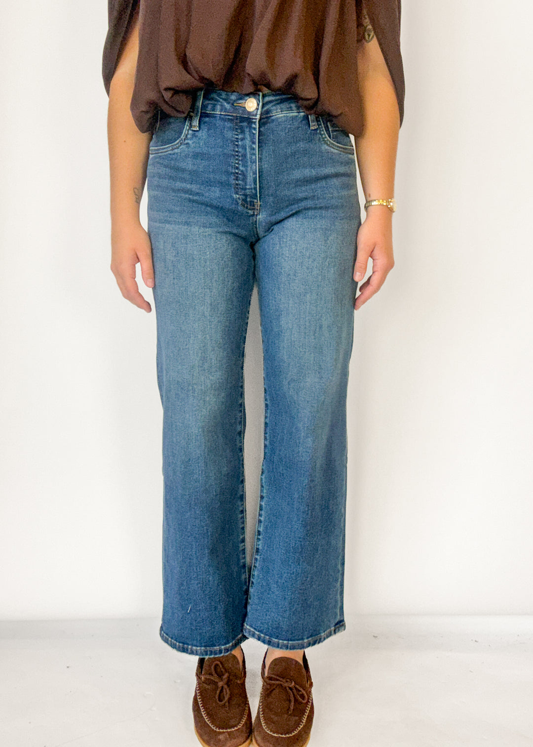 Kut From the Kloth Charlotte High Rise Wide Leg Jeans