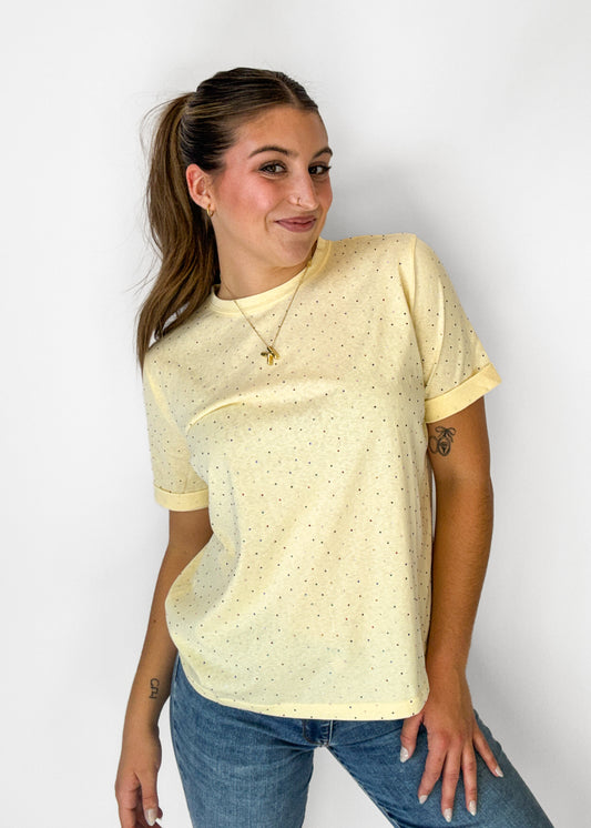 Halston Fitted Tee