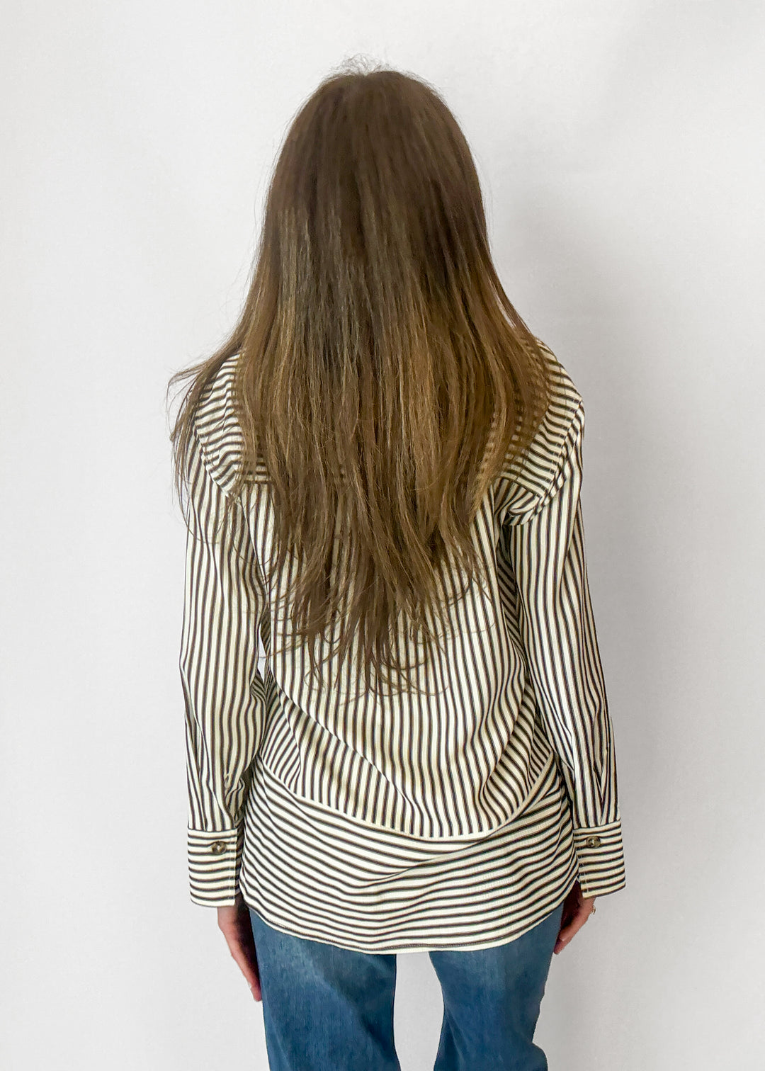 Chloe Striped Button Down