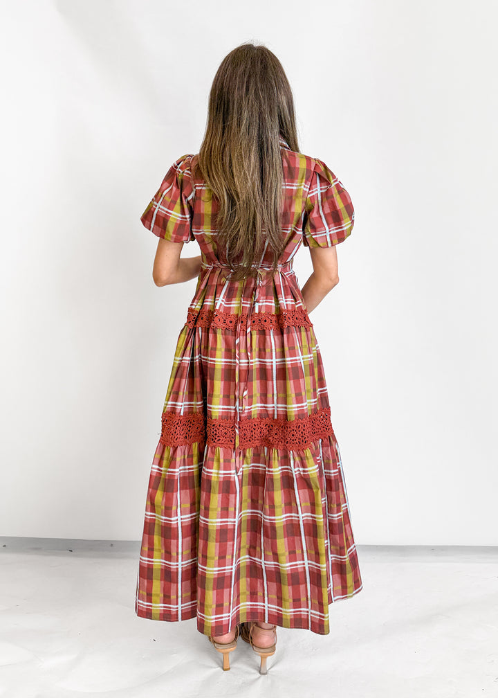 Rilee Midi Puff Sleeve Dress
