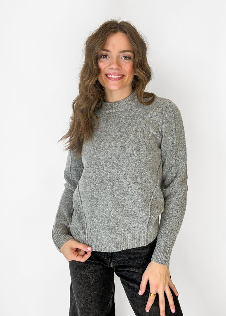 Mallory Pullover - Grey