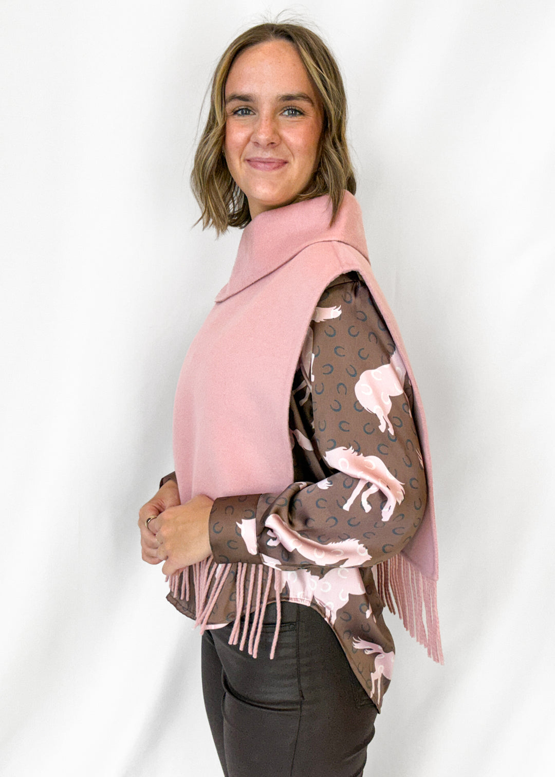 Ivy Jane Bentley Fringe Poncho
