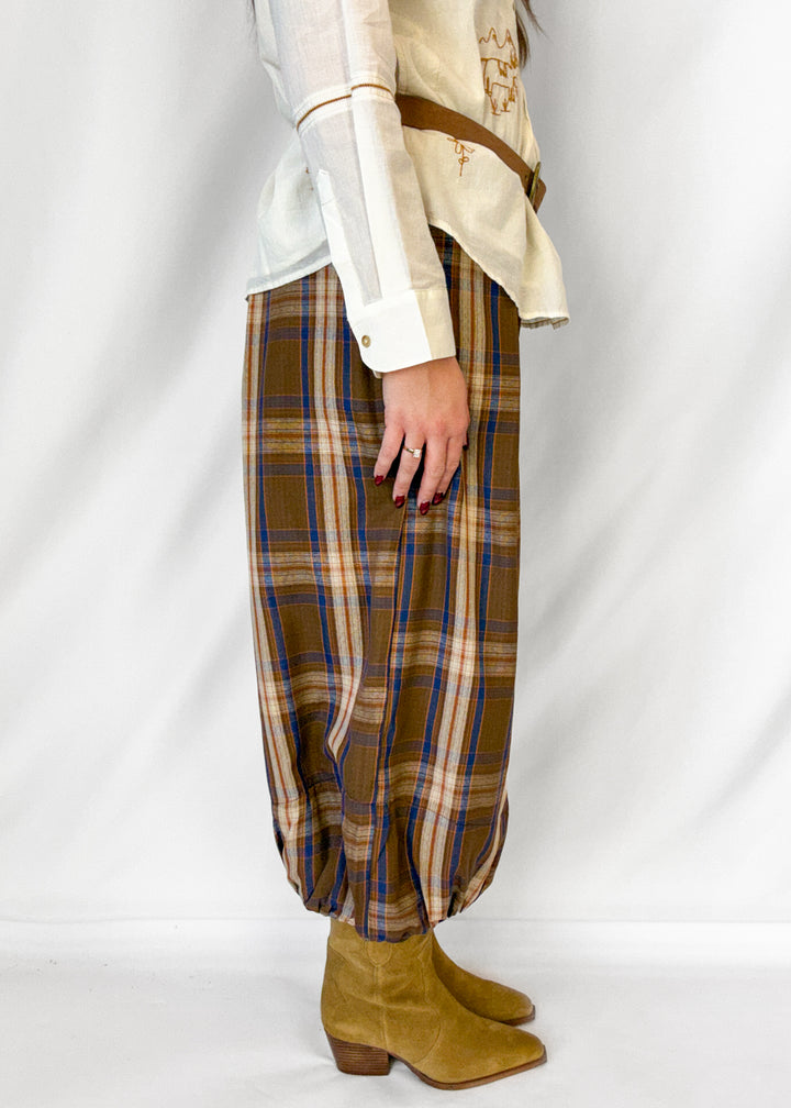 Clarke Plaid Pants