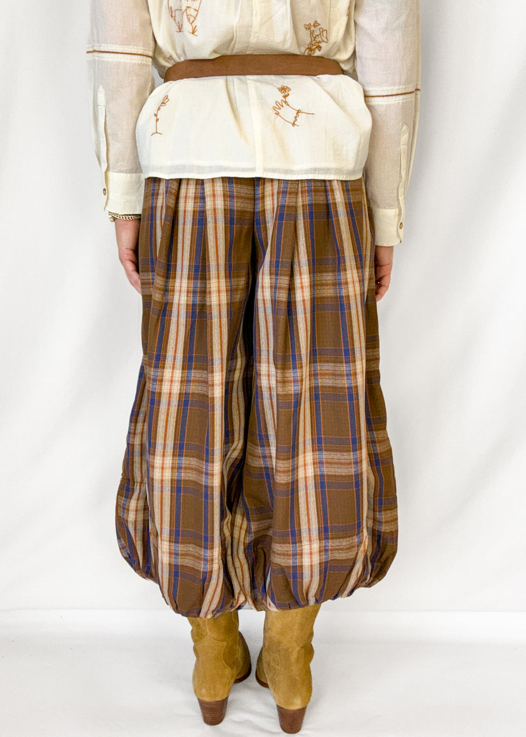 Clarke Plaid Pants