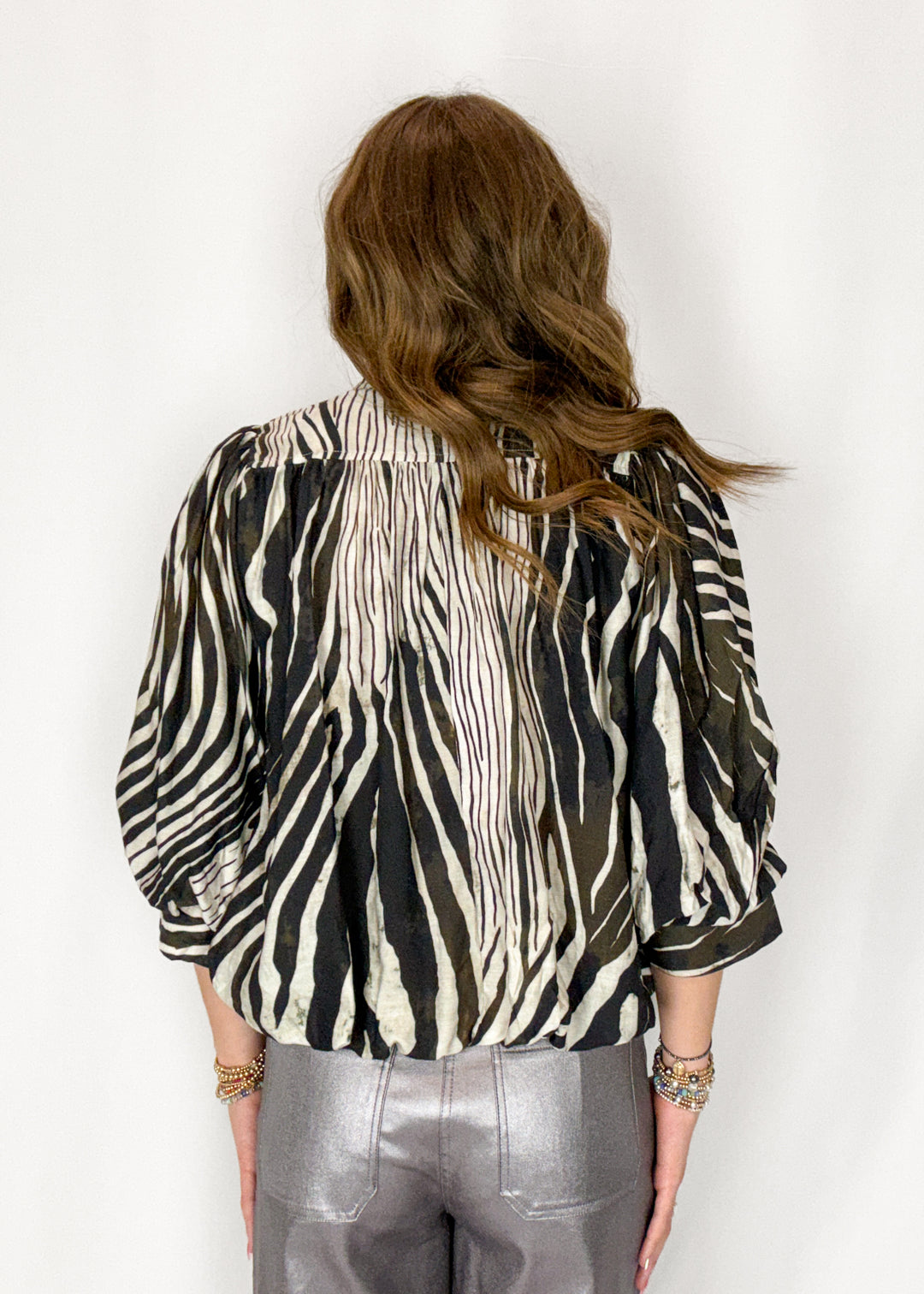 Kendall Zebra Print Top