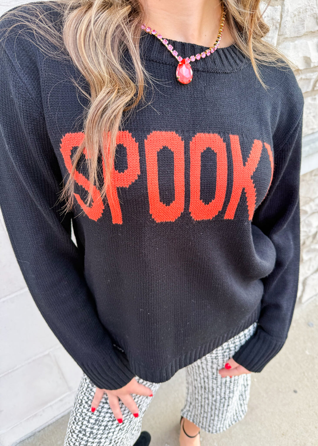 Knit Spooky Sweater