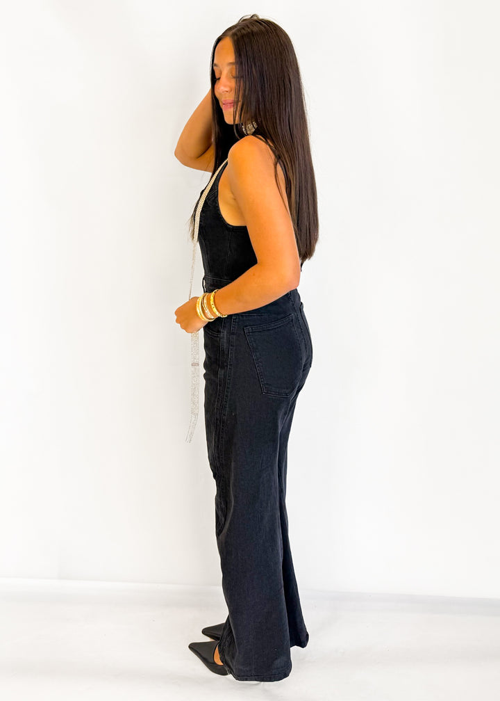We The Free Corsica Twisted Seam Jumpsuit