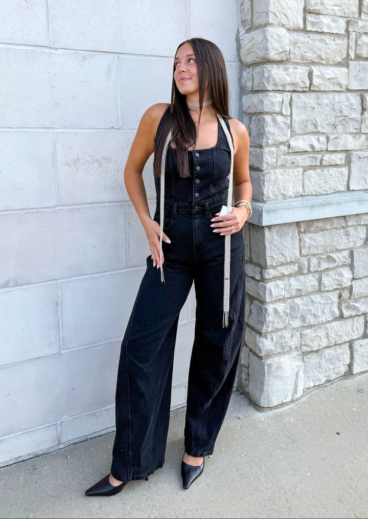 We The Free Corsica Twisted Seam Jumpsuit