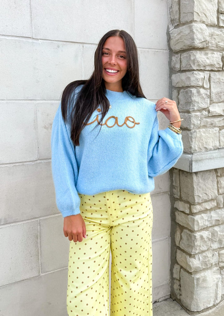Six Fifty Ciao Graphic Sweater