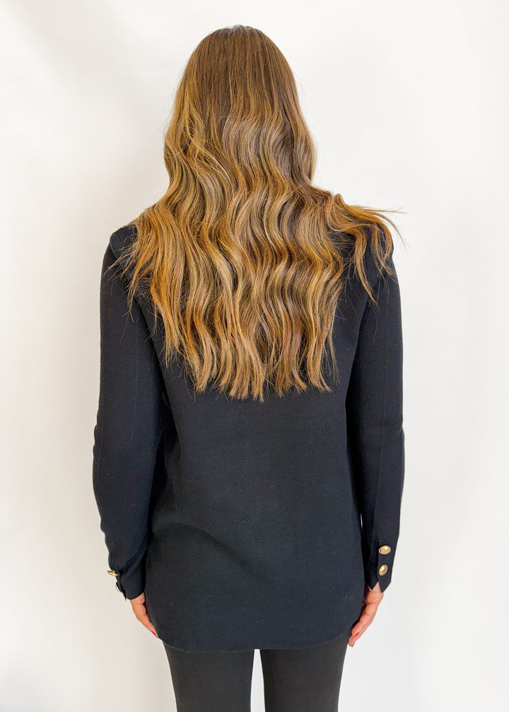 Gloria Gold Button Cardigan