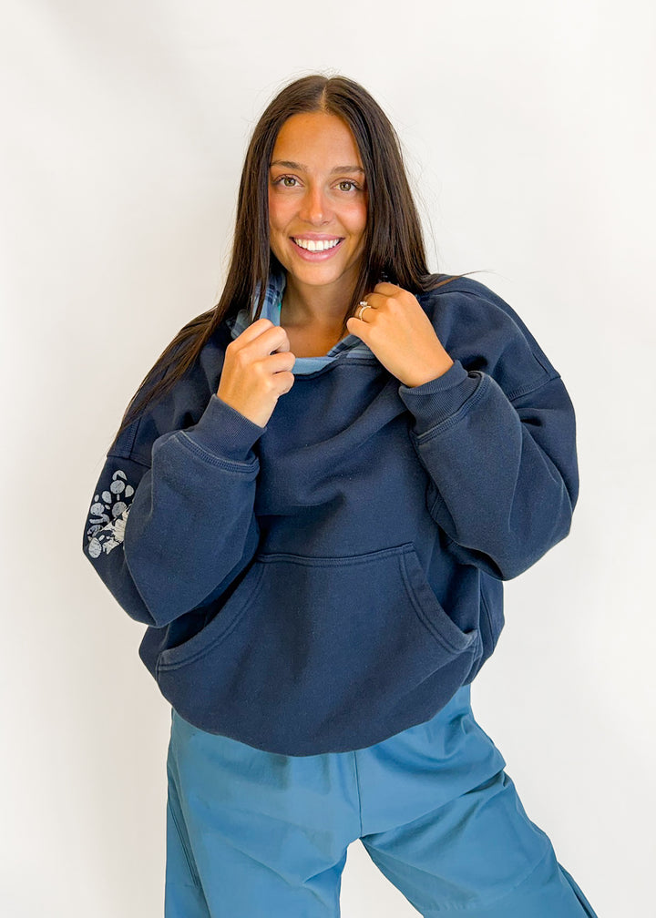 FP Movement Plaid Final Call Hoodie
