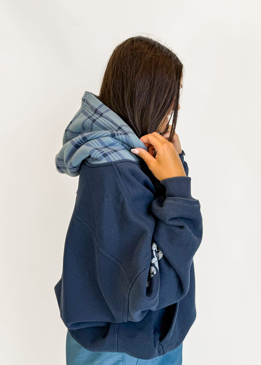 FP Movement Plaid Final Call Hoodie