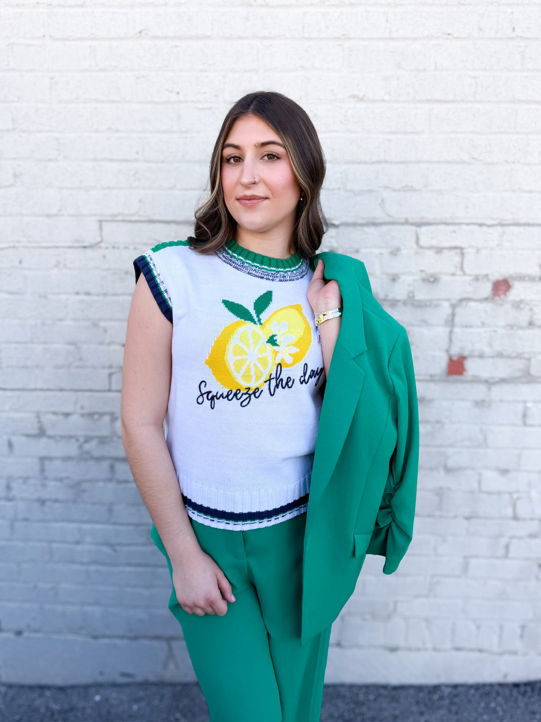 Squeeze the Day Graphic Top