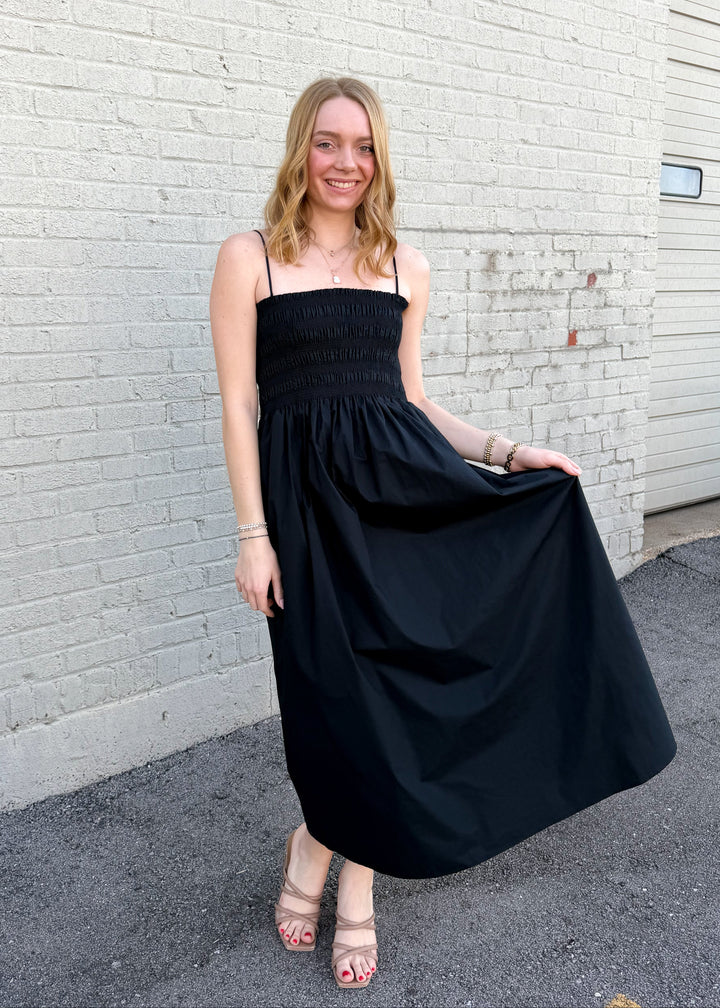 Z Supply Cornelia Poplin Midi Dress