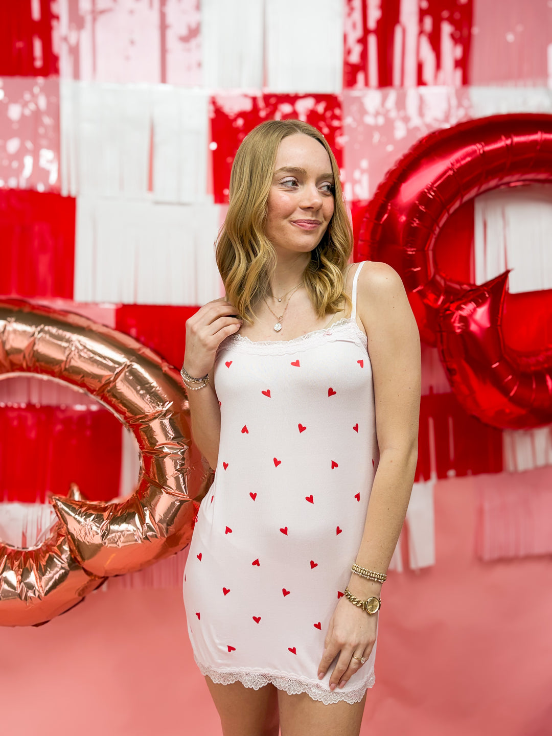 Z Supply Little Things Heart Chemise