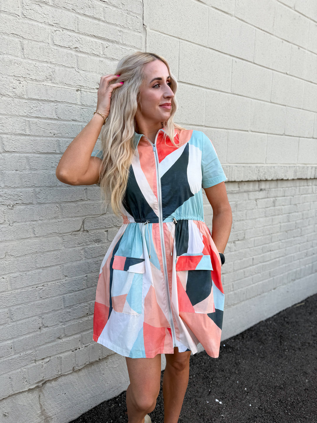 Elan Poppy Mini Dress