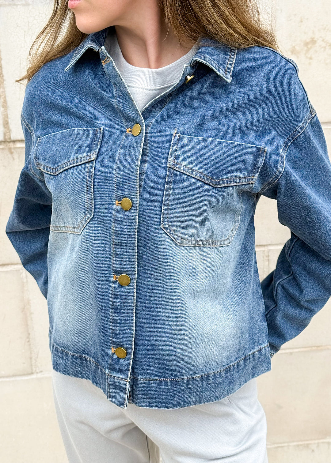 Oakley Denim Top