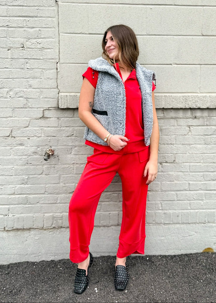 Hayden Pant - Crimson