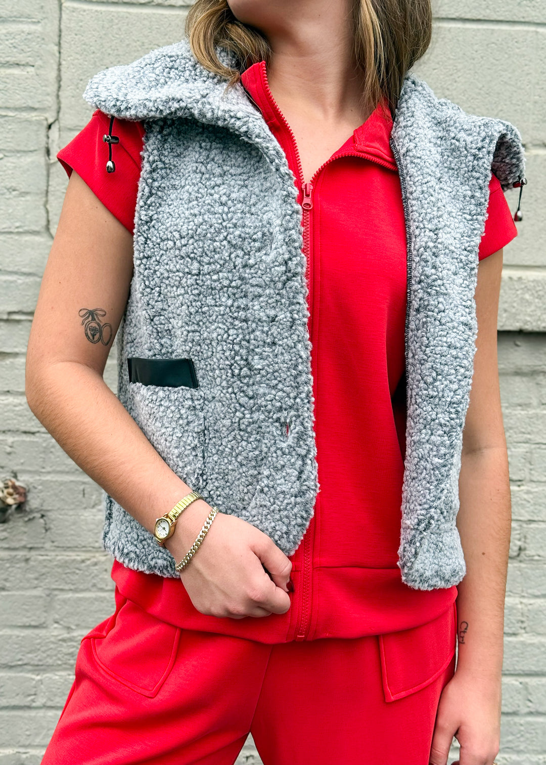 Quinn Sherpa Vest