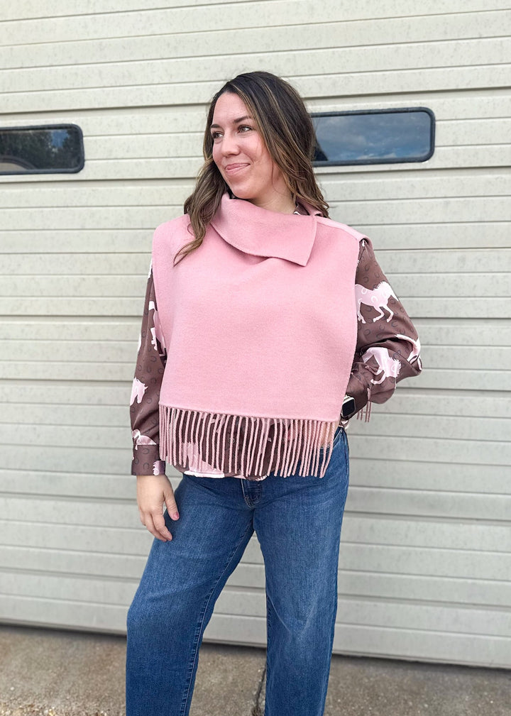 Ivy Jane Bentley Fringe Poncho