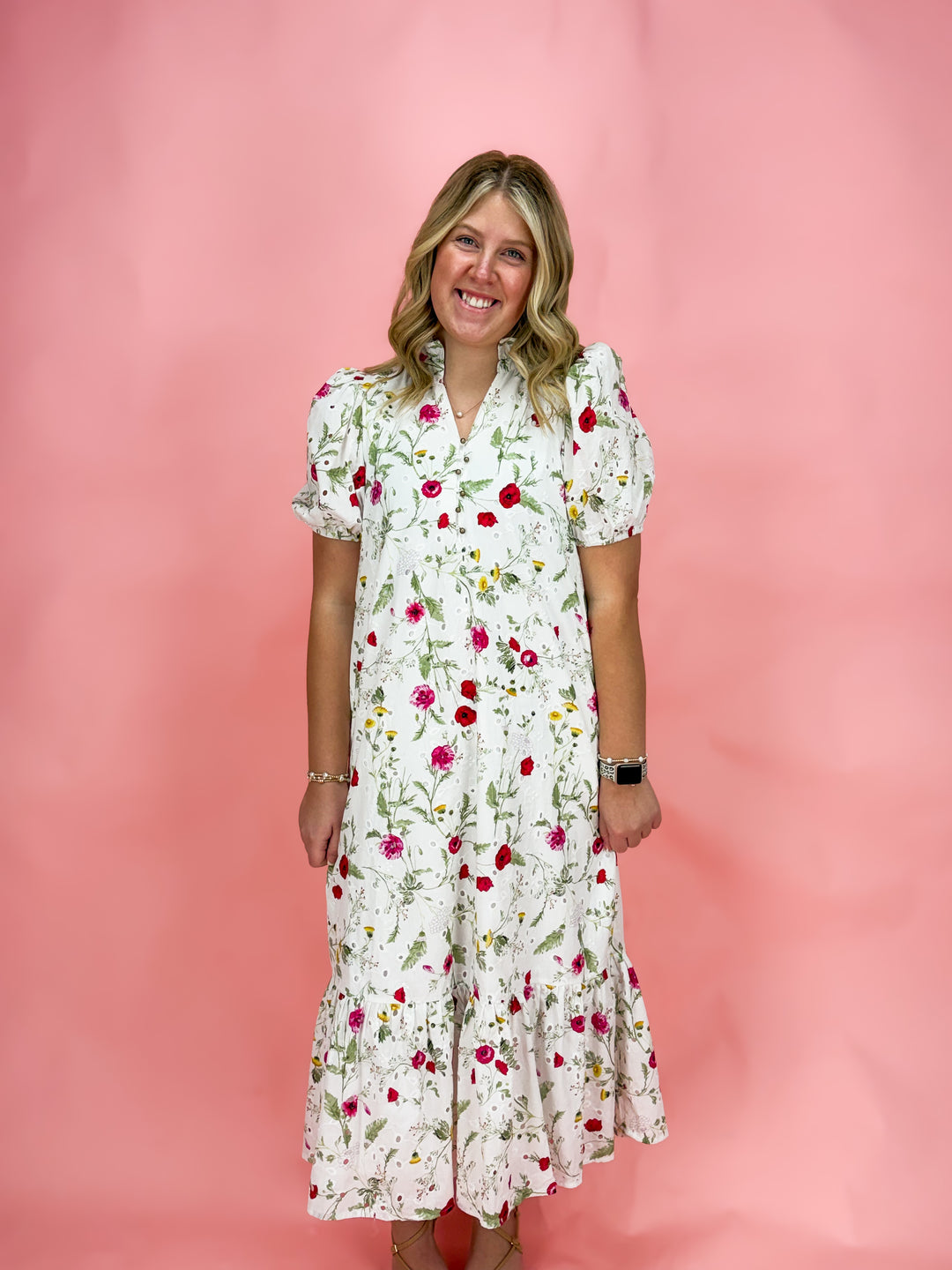 Jane Floral Maxi Dress
