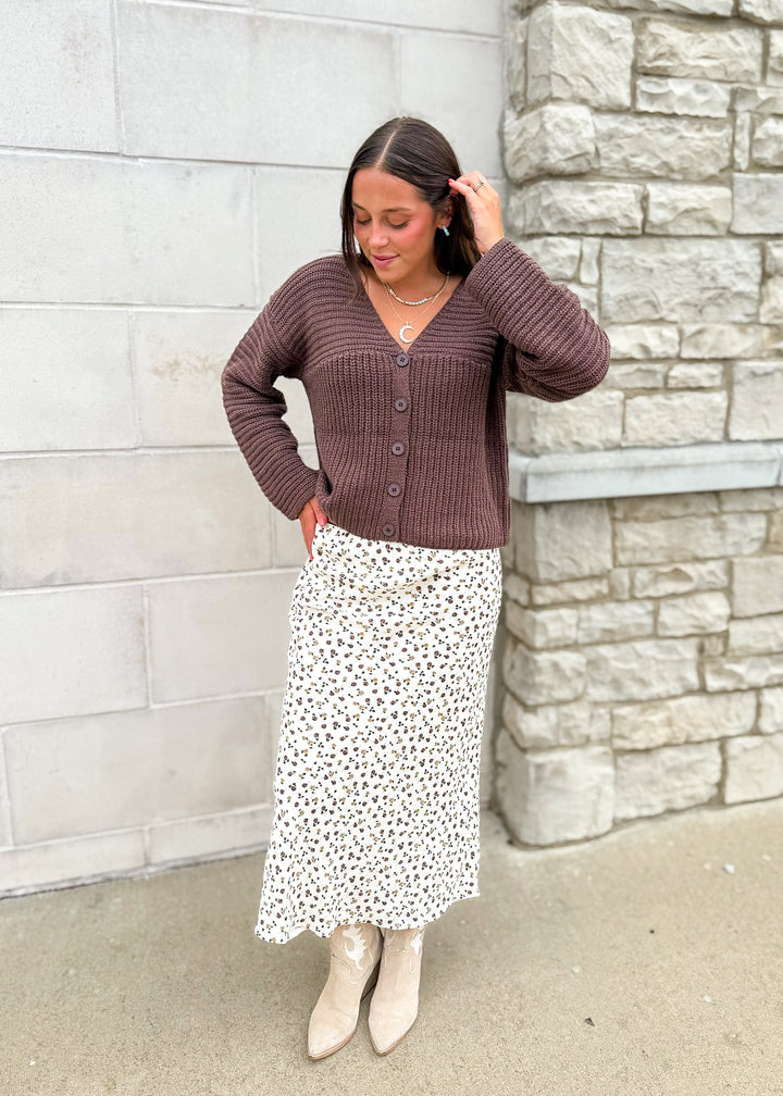 Franci Floral Midi Skirt