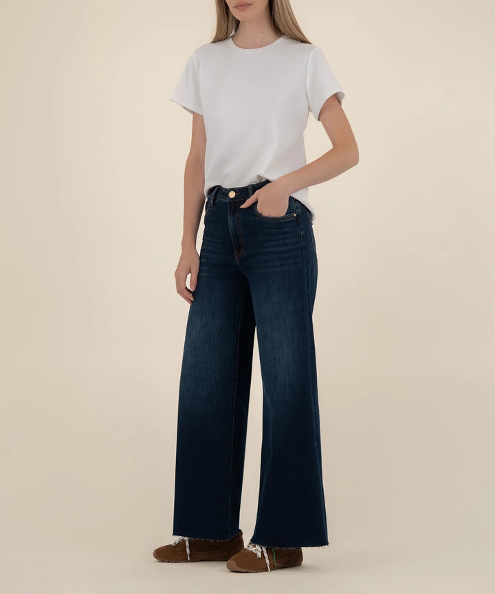 Kut From the Kloth Ryan High Rise Super Wide Leg Jeans